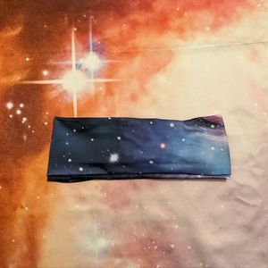 🌌 Space Galaxy Purple Blue Headband